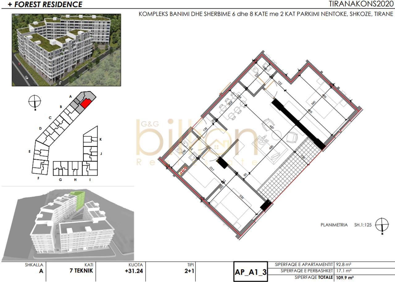 APARTMENTS OF DIFFERENT TYPES FOR SALE 2+1, 1+1, AND GARAGE