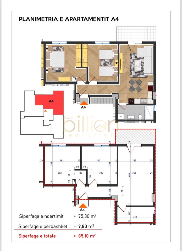 SHITET APARTAMENT 2+1 NË DURRËS – PLAZHI ILIRIA !