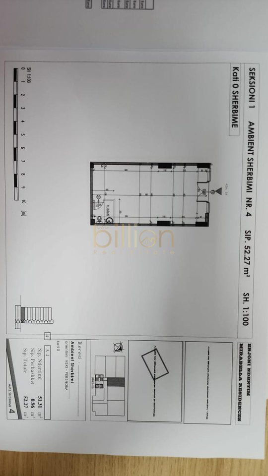 SHOP FOR SALE AT THE MIRABELLA COMPLEX, XHAMLLIK