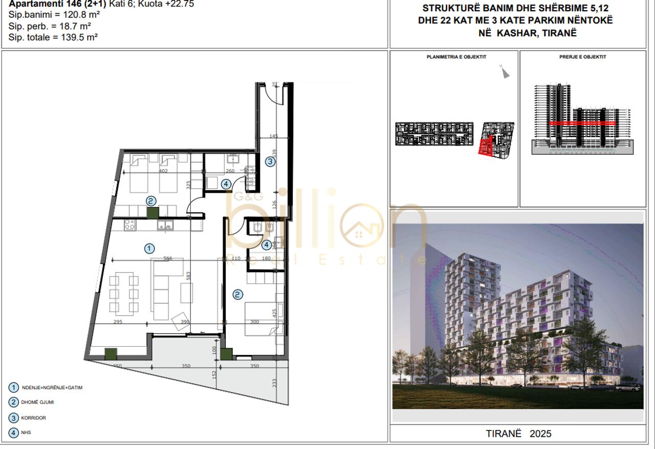 SHITEN APARTAMENTE ME TIPOLOGJI TË NDRYSHME TEK BULEVARDI I KASHARIT, PRANË CASA ITALIA