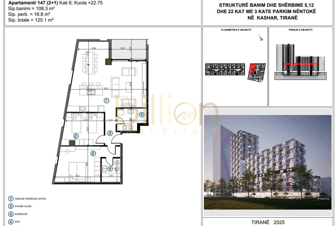 SHITEN APARTAMENTE ME TIPOLOGJI TË NDRYSHME TEK BULEVARDI I KASHARIT, PRANË CASA ITALIA
