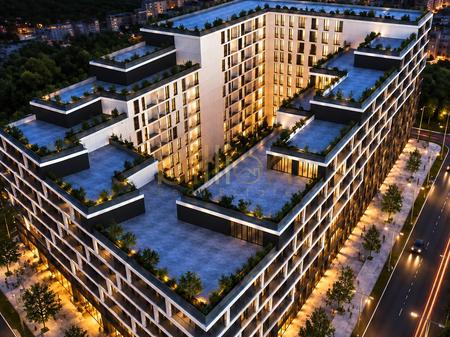 SHITET APARTAMENT 2+1 + VERANDE , MEIS RESIDENCE