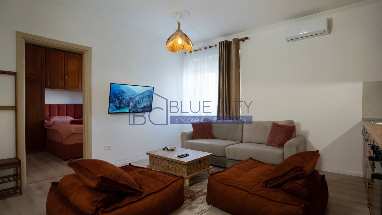 JEPET ME QIRA APARTAMENT 1+1 TEK HOTEL PALACE, PLAZH