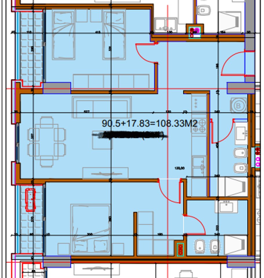 2+1 APARTMENT FOR SALE – POSEIDON RESIDENCE, LUNGOMARE, VLORA