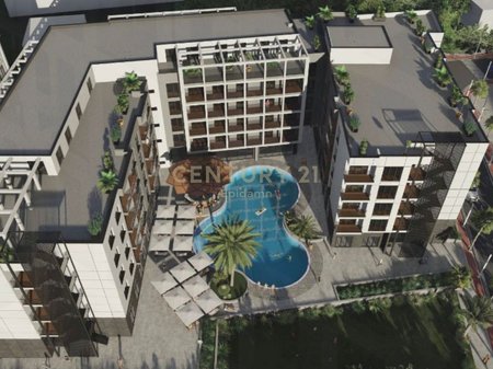 Apartment 1+1 for sale at "Lotus Residence" Mali i Robit! Payment in installments available!