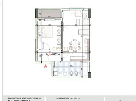 APPARTAMENTO 1+1 IN VENDITA A PASKLUQAN