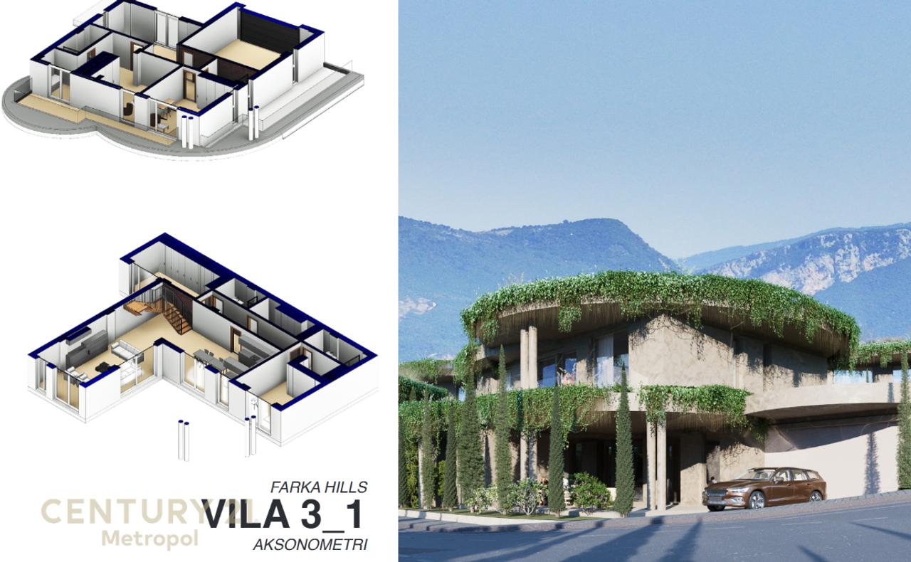 LEI È UN'ELITE VILE CON UNA PISCINA, VICINO AL LAGO FARKA - RESIDENZA FARKA HILLS!