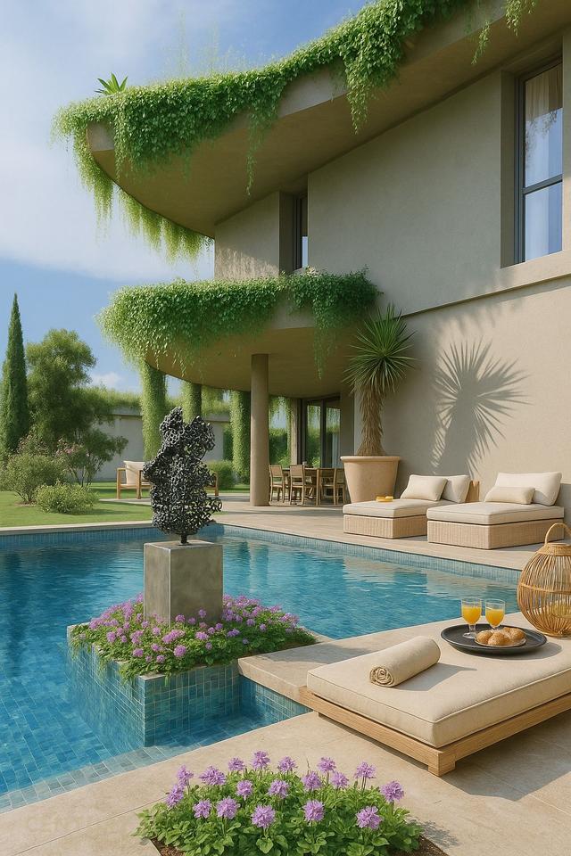 LEI È UN'ELITE VILE CON UNA PISCINA, VICINO AL LAGO FARKA - RESIDENZA FARKA HILLS!