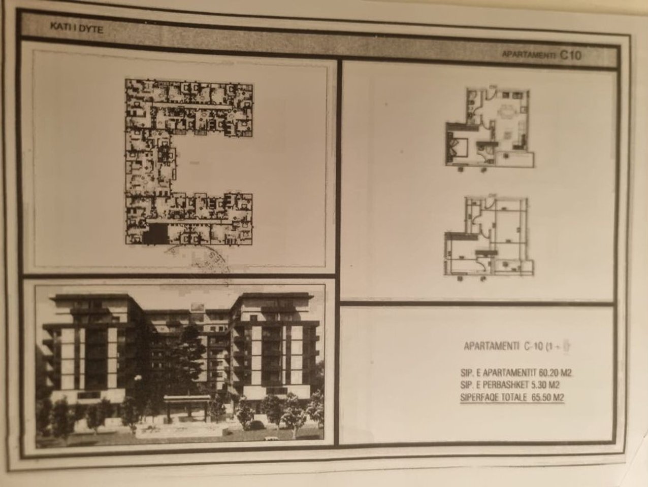Apartment 1+1 with parking space for sale in Sael Residence, Golem