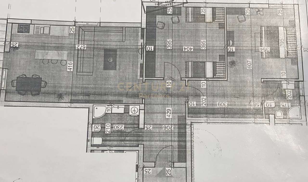 Apartament 2+1+2 Për Shitje në Shkozë, Tiranë