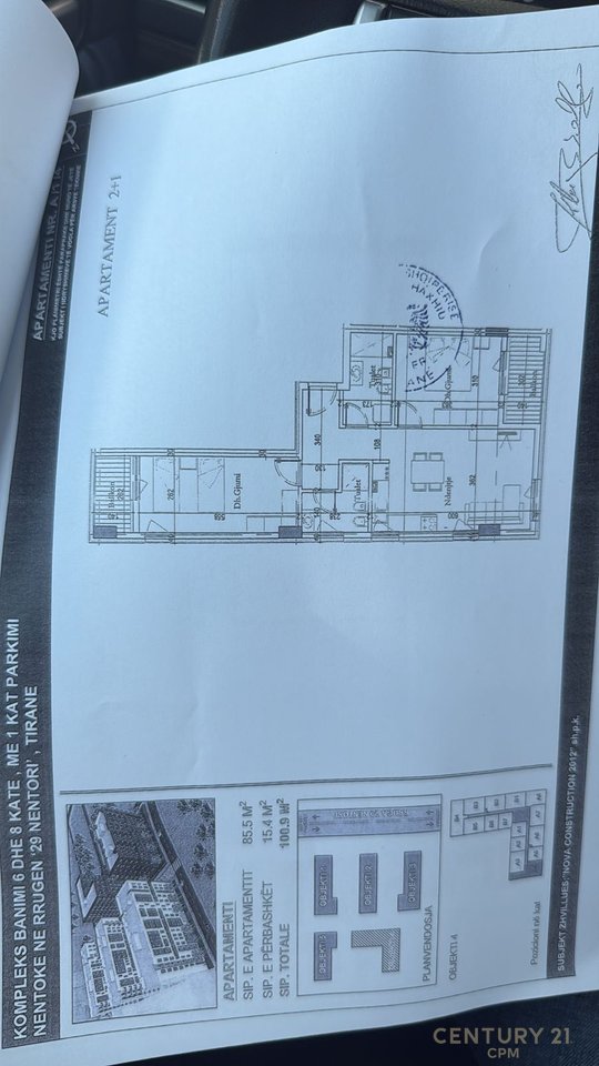 Apartment 2+1+2 for Sale Near Old Customs, Tirana