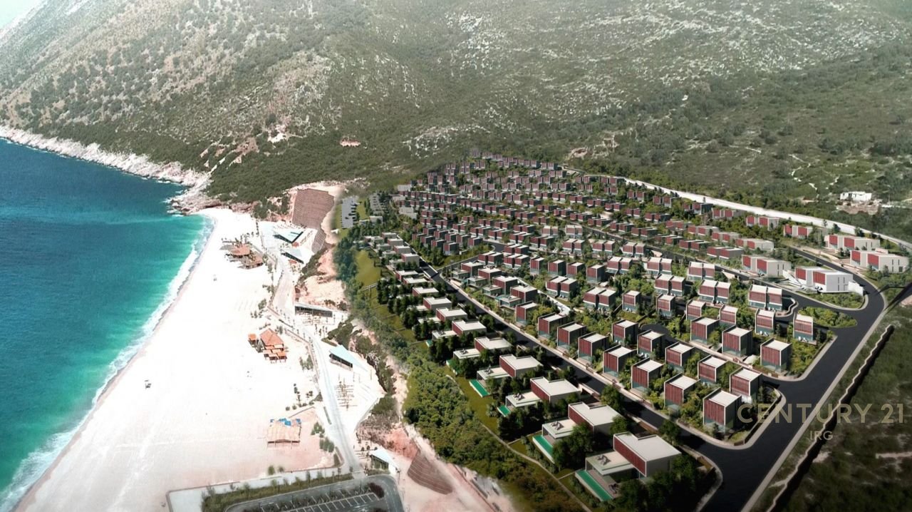 Shitet Apartament 1+1 me Verande,Depo dhe Post Parkimi ne Green Coast Village!