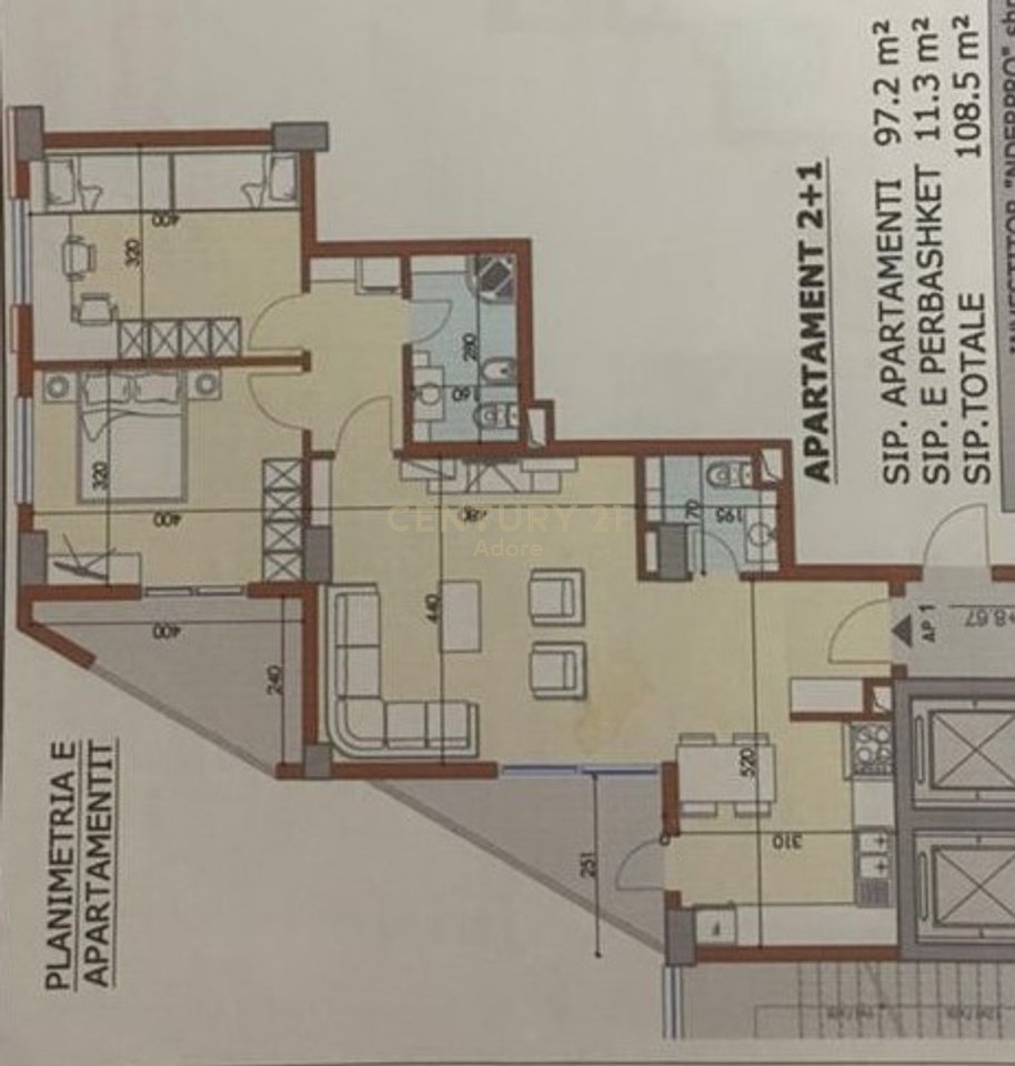 Apartament Modern 2+1+2 për Qira tek Rruga e Kosovareve!