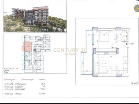 SHESIM APARTMENT 1+1, COLD WATER-VLORE!