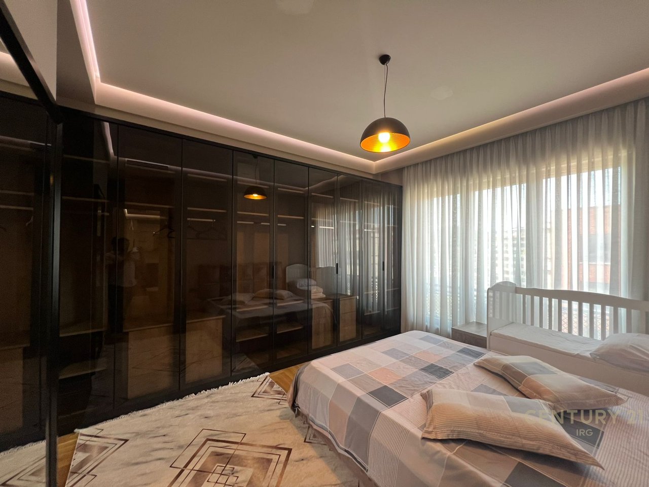 Modern 2+1 apartment with parking space in Delijorgji, for rent
