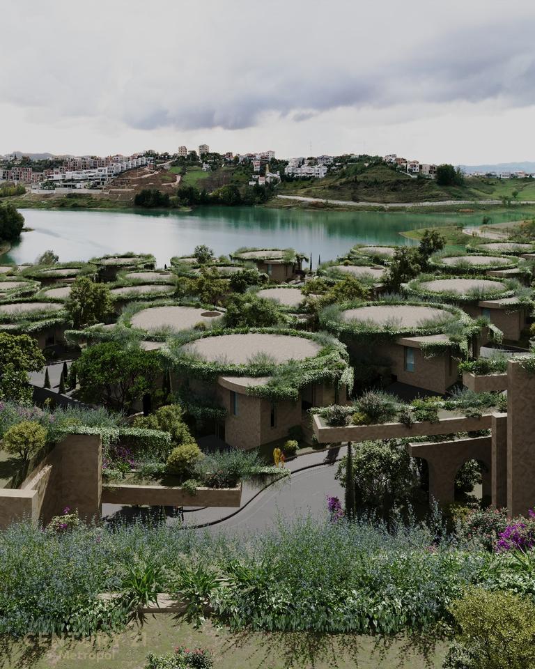 LEI È UN'ELITE VILE CON UNA PISCINA, VICINO AL LAGO FARKA - RESIDENZA FARKA HILLS!