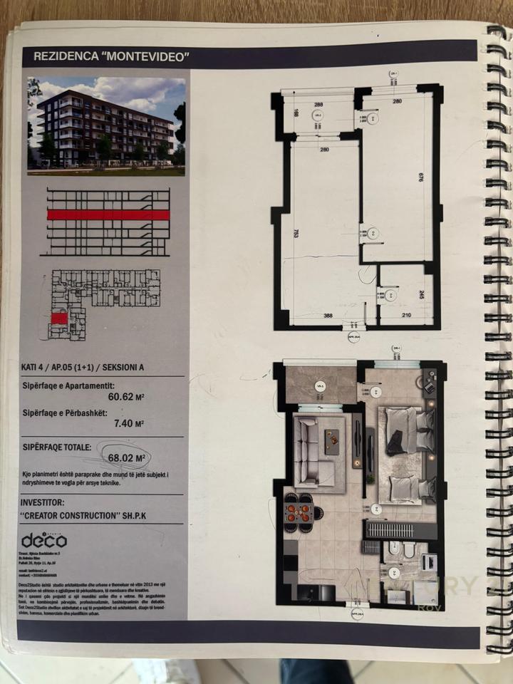 APARTMENT 1+1 FOR SALE MONTEVIDEO RESIDENCE AT MALI ROBIT!