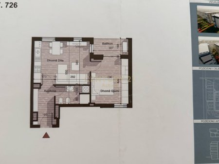 SHESIM APARTAMENT 1+1+POST PARKIMI,QTU!