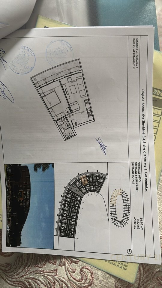 SHITET APARTAMENT 1+1 NE REZIDEDNCEN "EON" 900€ M2.