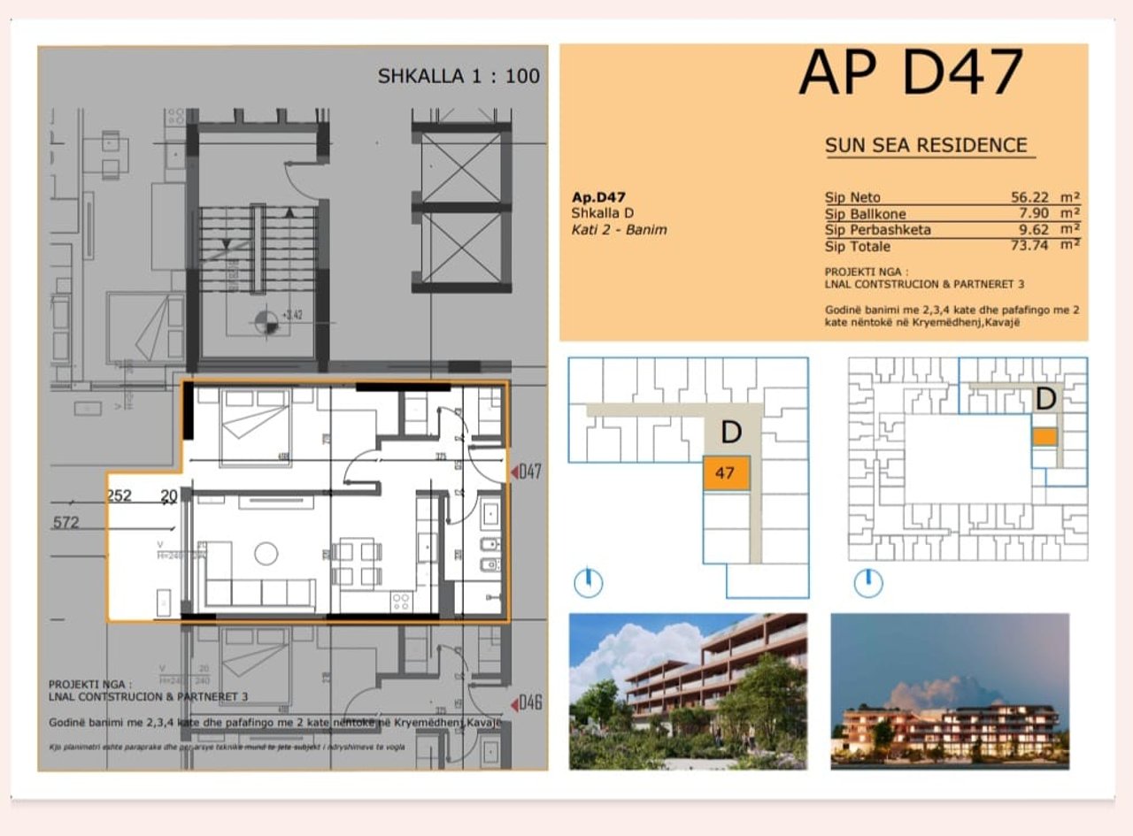 APPARTAMENTO 1+1 NELLA RESIDENZA PIÙ NUOVA A GOLEM, SUN SEA RESIDENCE!! POSSIBILITÀ DI PAGAMENTO A RATE!!