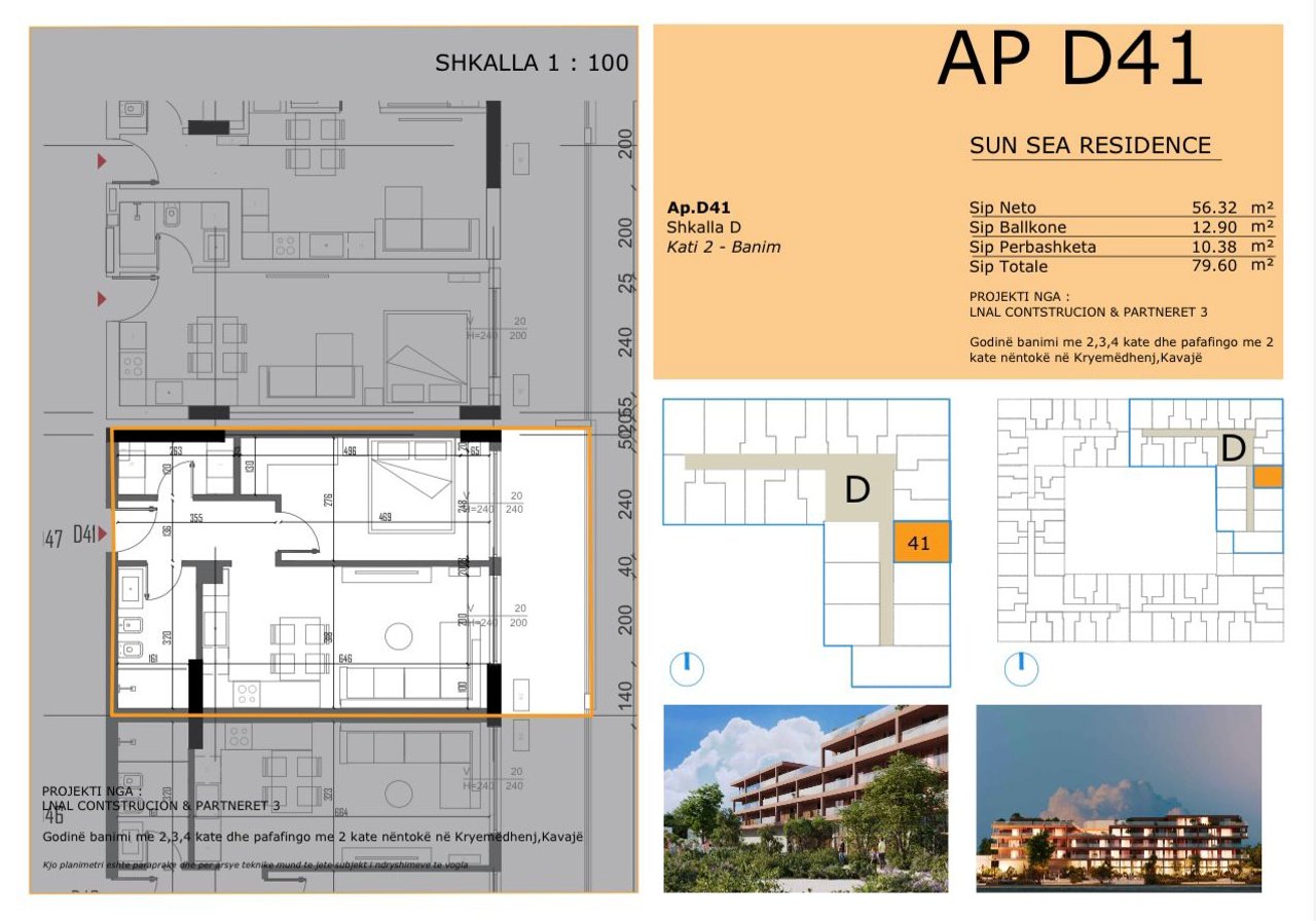 APARTAMENT 1+1 NE REZIDENCEN ME TE RE NE GOLEM, SUN SEA RESIDENCE!! MUNDESI PAGESE ME KESTE!!