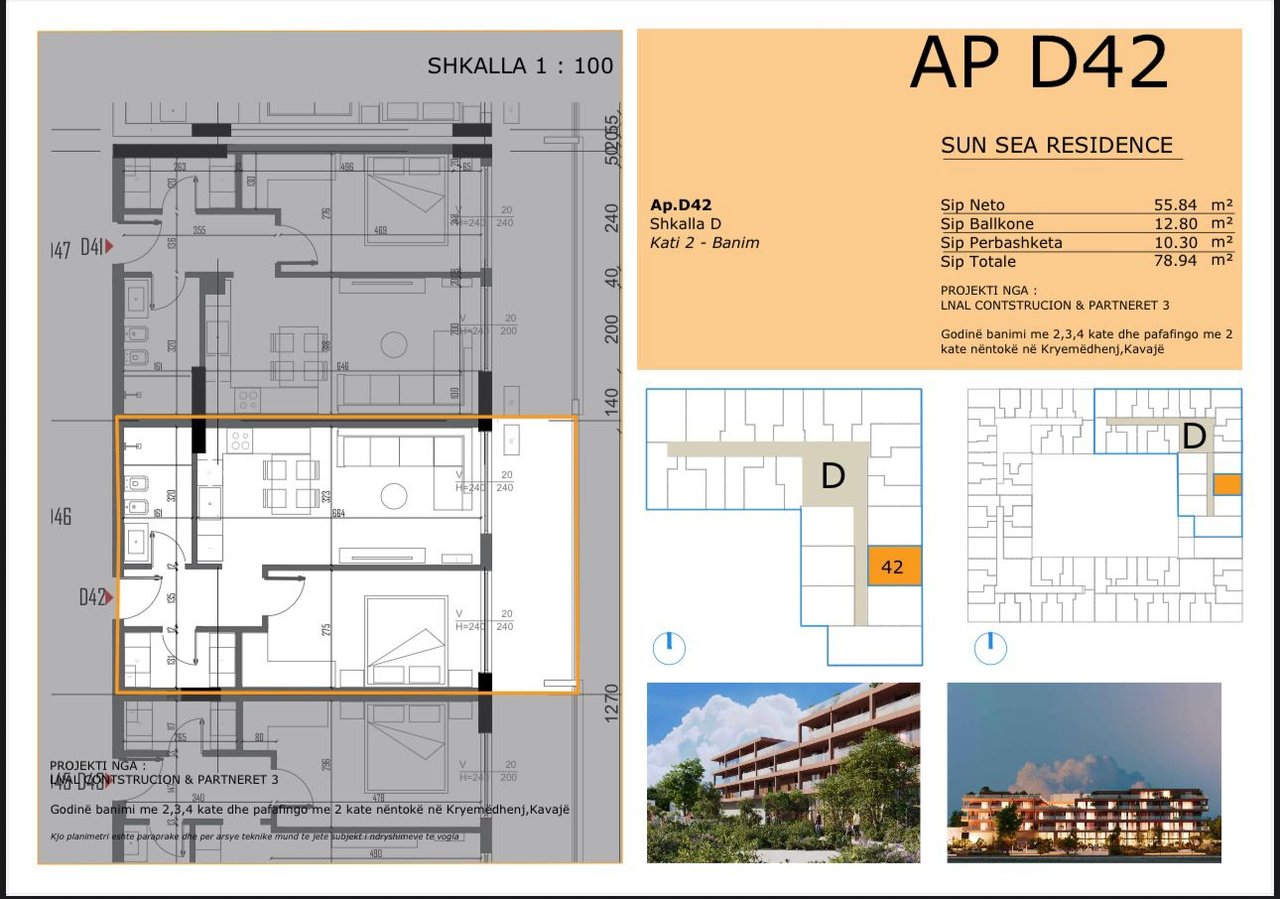 APARTAMENT 1+1 NE REZIDENCEN ME TE RE NE GOLEM, SUN SEA RESIDENCE!! MUNDESI PAGESE ME KESTE!!