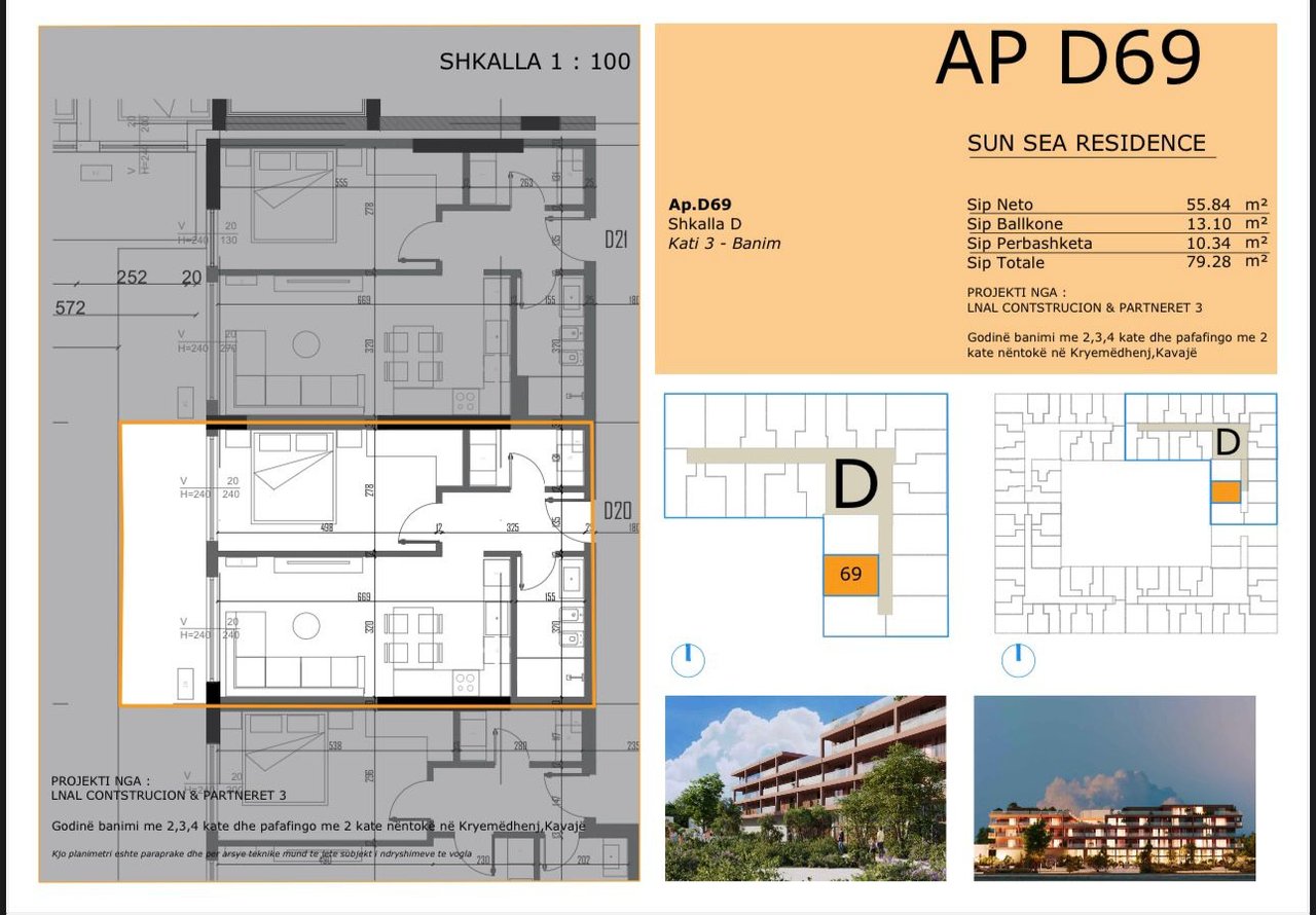 APPARTAMENTO 1+1 NELLA RESIDENZA PIÙ NUOVA A GOLEM, SUN SEA RESIDENCE!! POSSIBILITÀ DI PAGAMENTO A RATE!!