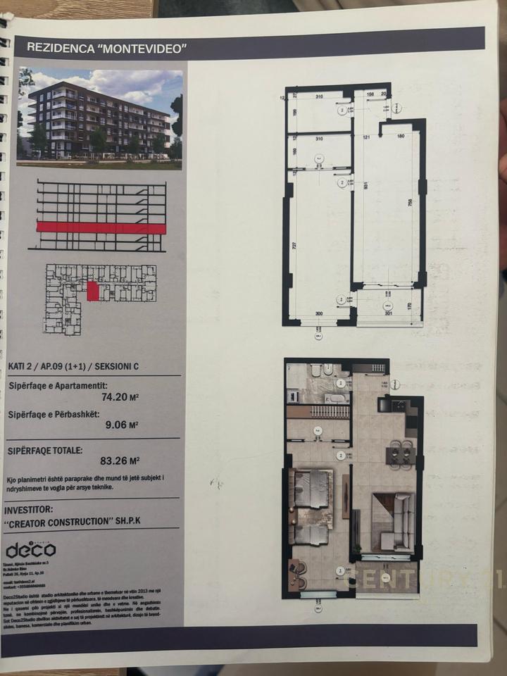 APARTMENT 1+1 FOR SALE IN MONTEVIDEO RESIDENCE!!!
