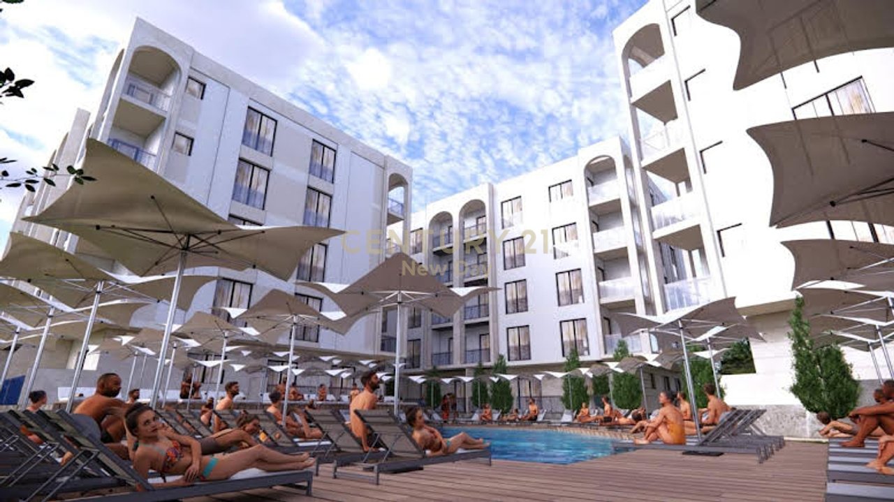 Apartament 1+1 +Verande per shitje.