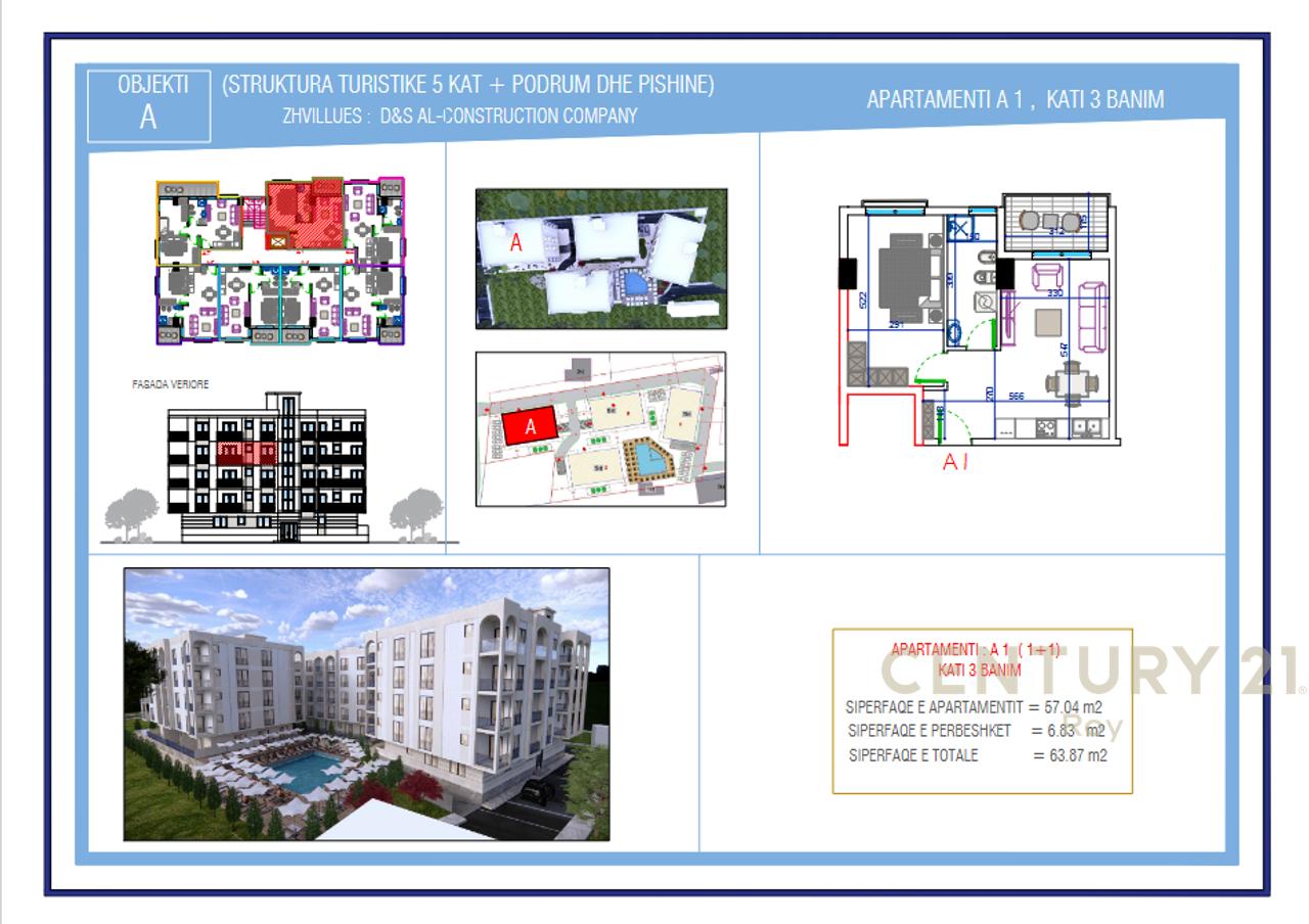 APPARTAMENTO 1+1 IN VENDITA A GOLEM ALLA RESIDENZA "ORIENTAL"!