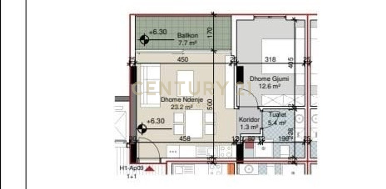 APARTMENT 1+1 FOR RENT IN "PORTO LALZI" HAMALLAJ!