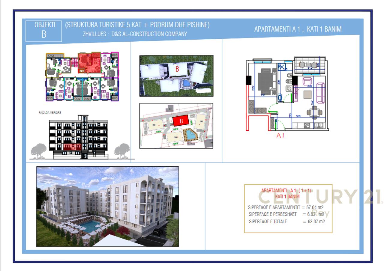 APPARTAMENTO 1+1 IN VENDITA A GOLEM ALLA RESIDENZA "ORIENTAL"!