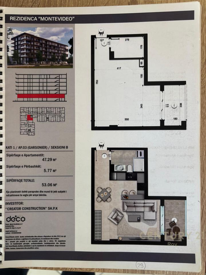 MONOLOCALE IN VENDITA NELLA RESIDENZA "MONTEVIDEO" A MALI ROBIT!