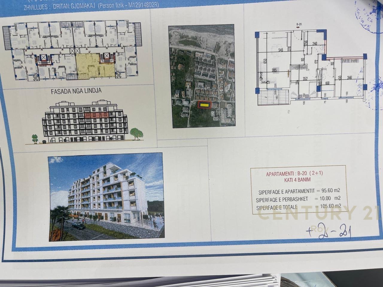 SHITET APARTAMENT 1+1 NE GOLEM ,NDERTIM I RI !