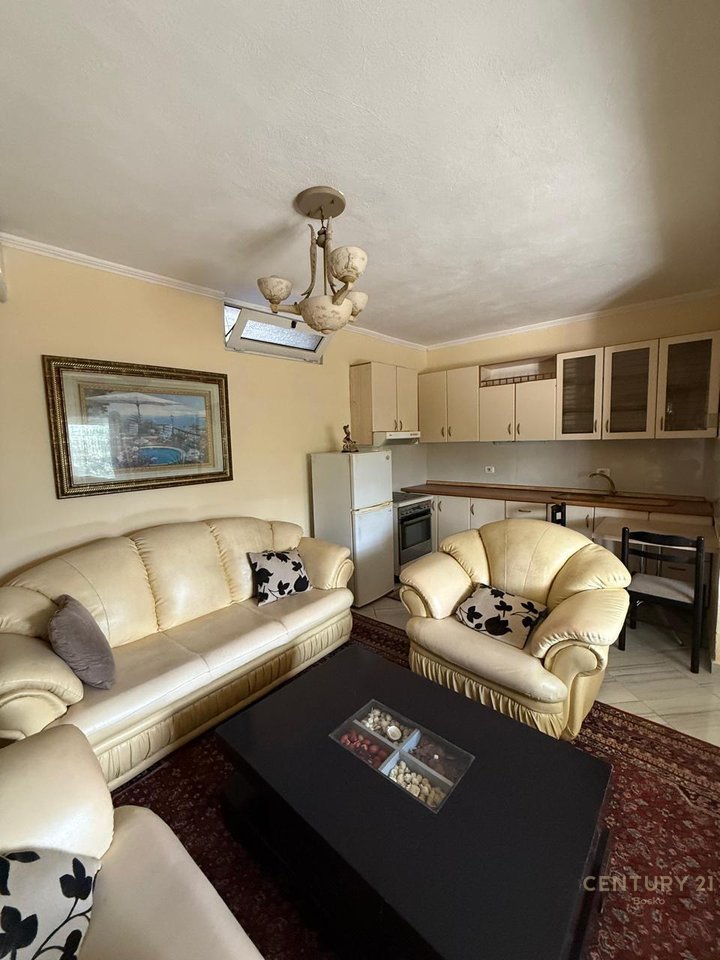 Jepet apartament 1+1 ne rrugen 'Frang Bardhi,Selite