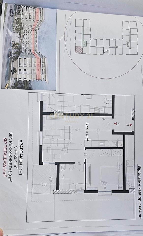 Apartament 1+1 Në Shitje në Golem, Durrës ( Prane Hotel Flower ) - 80,000€ | 59 m²