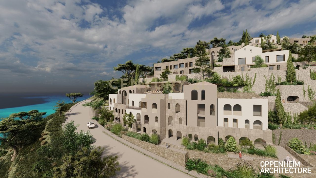Shitet apartament luksoz 2+1+2 me verandë në Folie Village