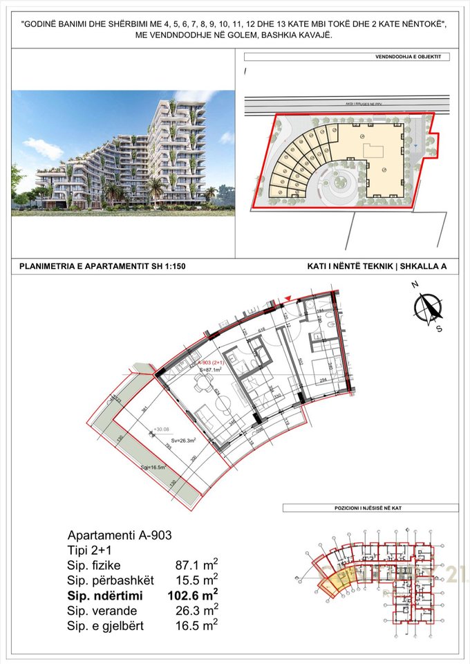 SALES START IN THE "TIKTAALIK" RESIDENCE IN QERRET! INSTALLMENT PAYMENT OPTION AVAILABLE!