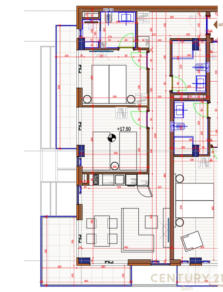 Apartament 2+1 Për Shitje në Rruga e Pestë, Sarandë - 149,500€ | 102.7 m²