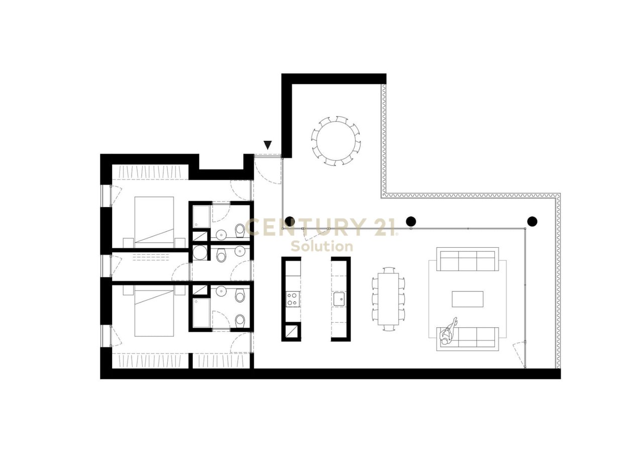 APPARTAMENTO 2+1+2 IN VENDITA NELLA RESIDENZA By Long Hill !!!