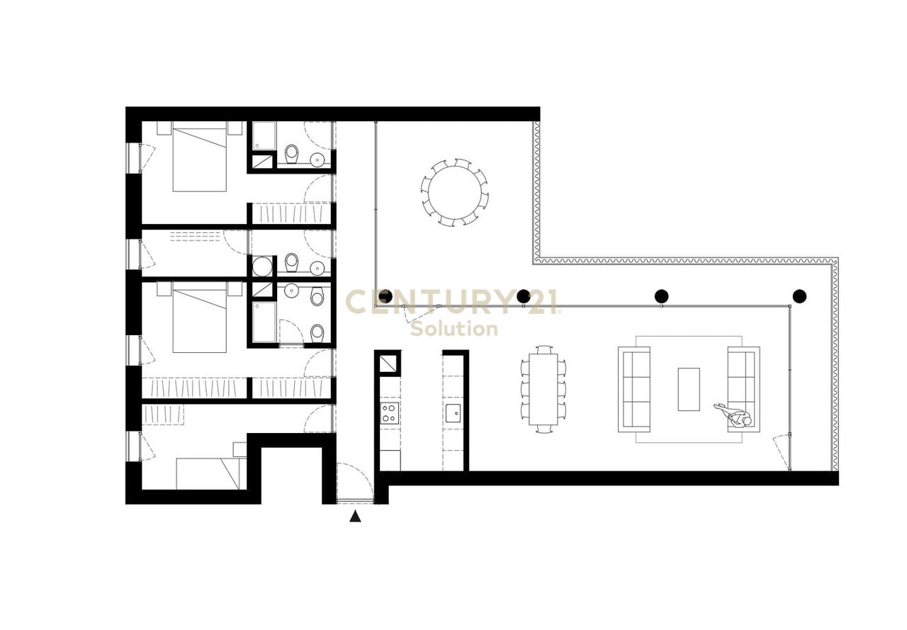 APPARTAMENTO 2+1+2 IN VENDITA NELLA RESIDENZA By Long Hill!!!