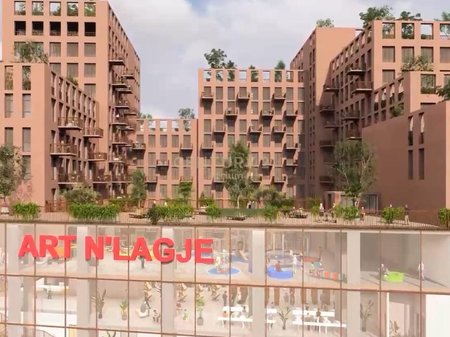 Shitet Apartament 1+1 tek "Art N'Lagje",ne zonen e Varrit te Bamit!