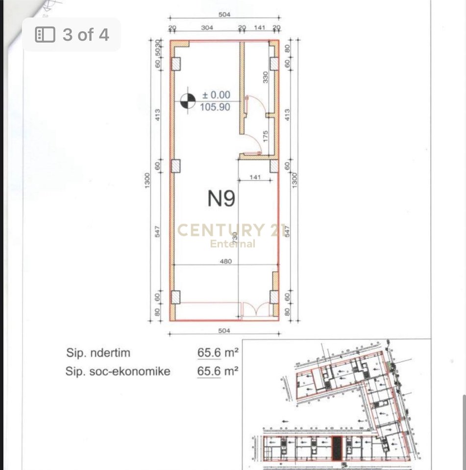 Njesi per shitje prane Kristal Center