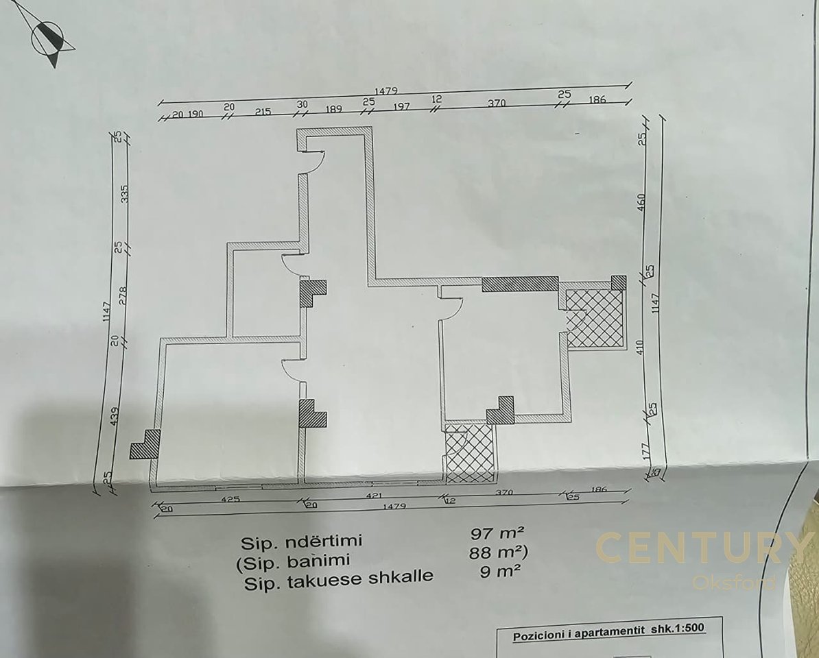 SHITET APARTAMENT 2+1 RRUGA DRITAN HOXHA