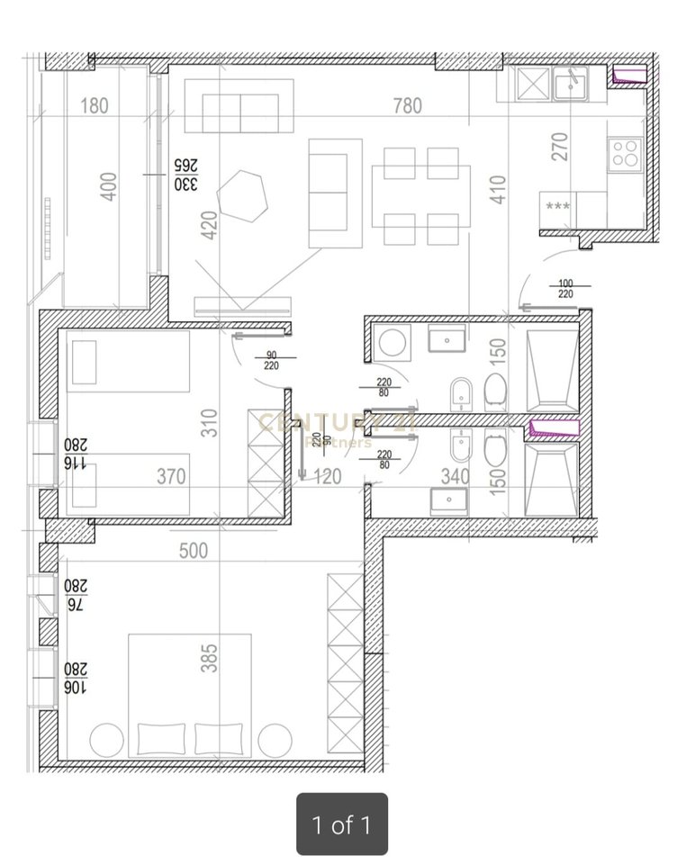 Shesim 2+2+2 balcone Tirana RiverSide Residence via Javer Malo, Tirana!