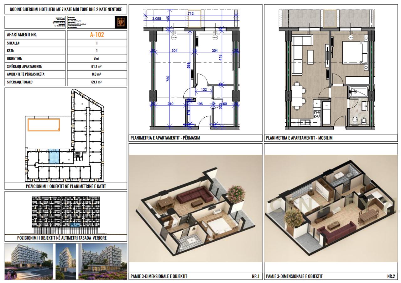 APARTMENT 1+1 FOR SALE! INSTALLMENT PAYMENT OPTION AVAILABLE!