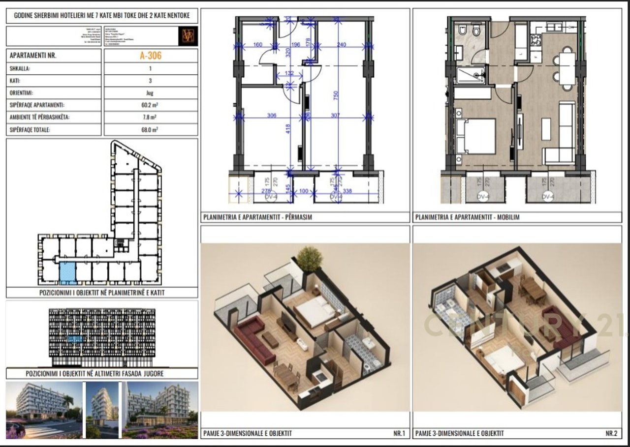 2+1 APARTMENT FOR SALE IN GOLEM! PAYMENT OPTION WITH INSTALLMENTS!