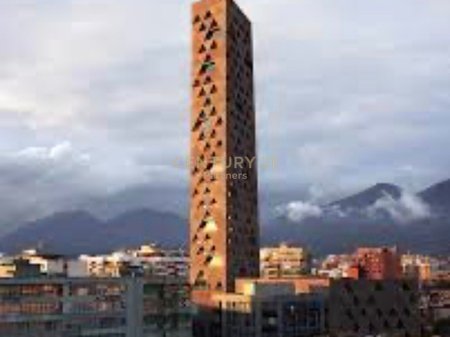 SHESIM APARTMENT 1+1 PLUS PARKING SPACE AT TIRANA TOWER!