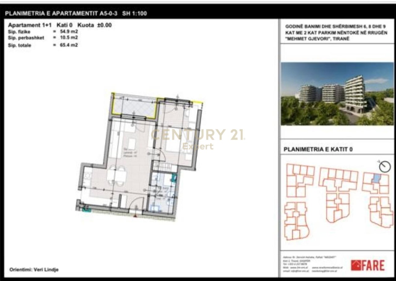 Appartamento 1+1 in vendita presso Aluna Residence, Paskuqan!!