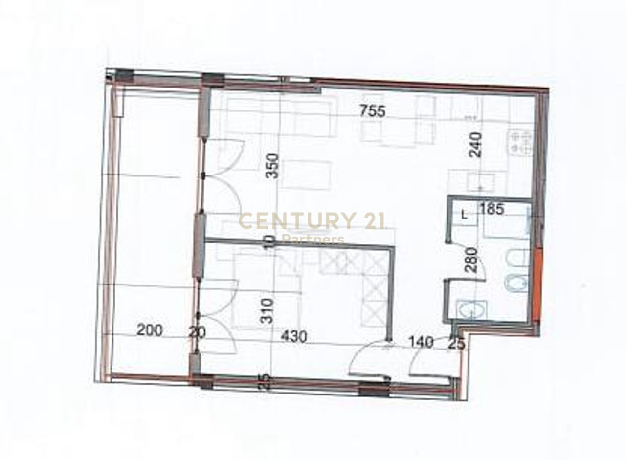 Shesim  Apartament 1+1 në Kompleksin "Viva 2", Rruga Javer Malo, Tiranë!